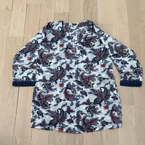 Never worn- Paisley Patterned Tunic Top/Coverup